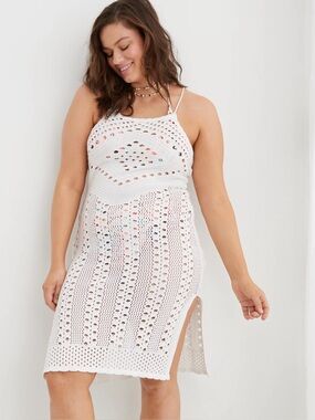 aerie easy knit dress | Dresses | Aerie Cover Up Midi Casual dresses